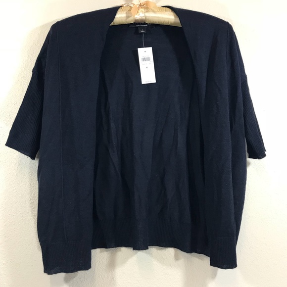Ann Taylor Sweaters - $139 NWT 100% Cashmere Open drape Cardigan sweater
